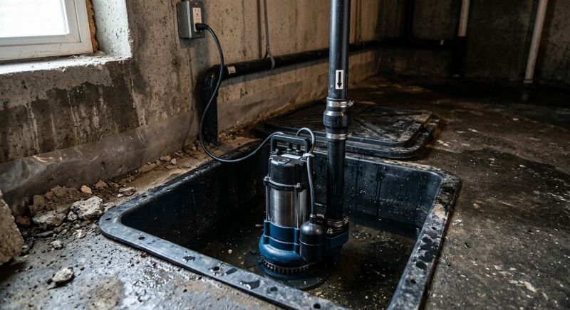 Basement Drainage Installation in Pompano Beach, FL