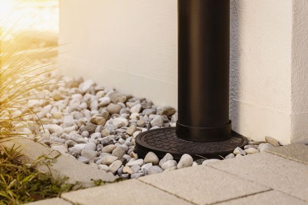 Belowgrade Gutter Drainage