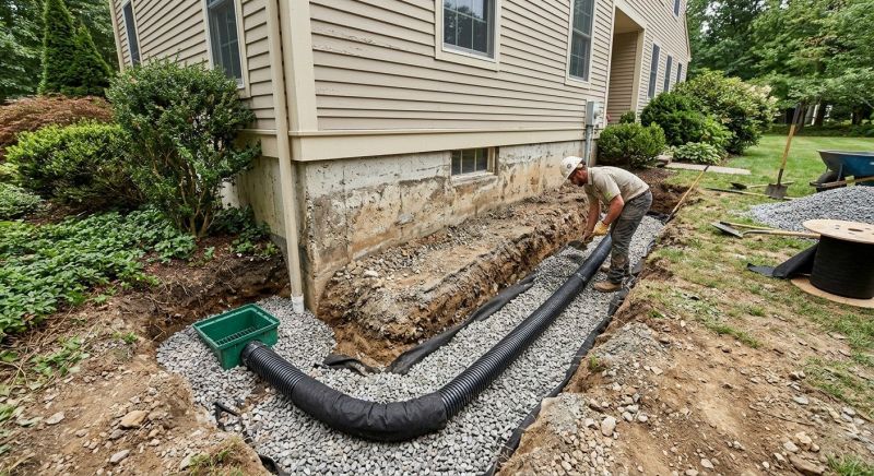 Exterior Drain Installation in Tuscaloosa, AL