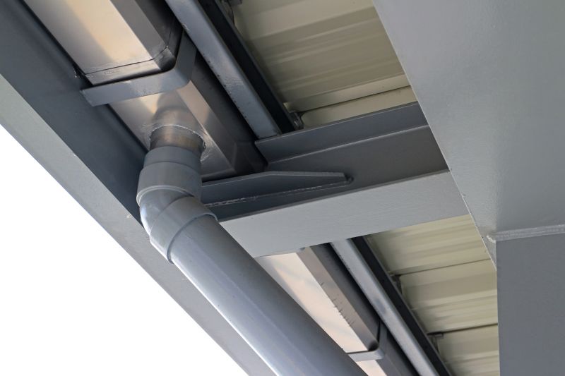 Underground Gutter System Close-up