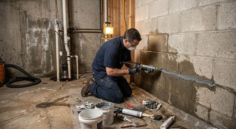 Wet Basement Repair in Tuscaloosa, AL